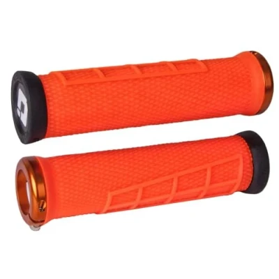 Imagen de ODI MTB Elite Flow Lock On 2.1 Pinza Anillos, d33efo de O Asas, Naranja, 130 mm