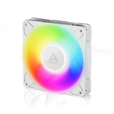Imagen de ARCTIC P12 Pro A RGB Potente Ventilador de Caja PC Premium, Case Fan PWM 120 mm, Divisor cable en Y, 6003000 rpm, 0 rpm