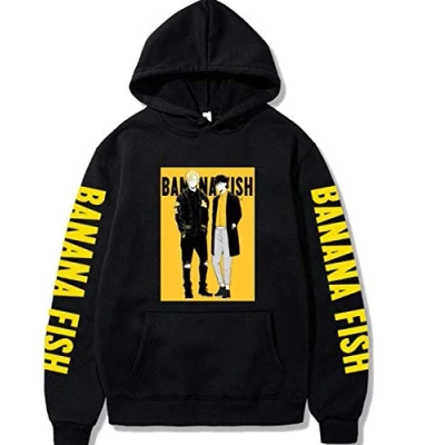 Imagen de Anime Banana Fish Sudaderas con Capucha de Manga Larga Sudadera Unisex Pullover