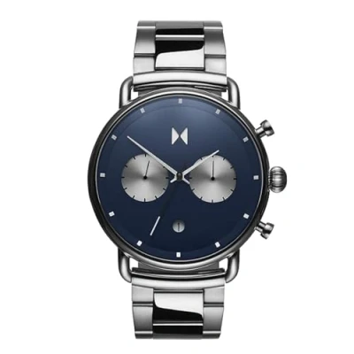 Imagen de MVMT Reloj Analógico de Cuarzo para hombre con Correa en Acero Inoxidable D BT01 BLUS