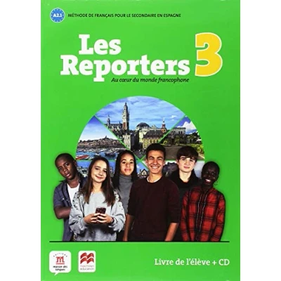 Imagen de Les Reporters 3 A2.1 Livre L Eleve +cd