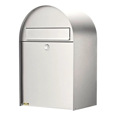 Imagen de Burg Wächter Nordic 3680 NI Buzón de Acero Inoxidable con Apertura Stop