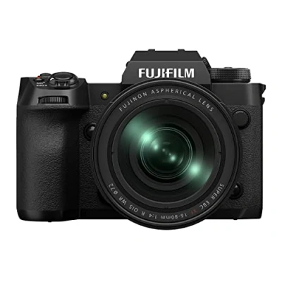 Imagen de FUJIFILM X H2 + FUJINON XF16 80mmF4 R OIS WR Kit, Black