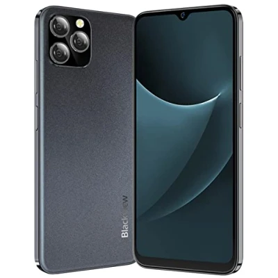 Imagen de Blackview A95 Móvil Libre, Helio P70 8GB RAM+128GB ROM, Android 11 Smartphone, GPS Huella Digital, Box Altavoz Negro