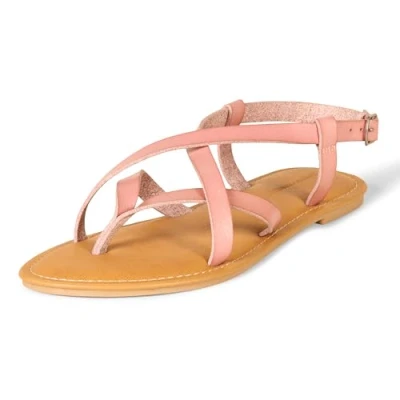 Imagen de Amazon Essentials Sandalias de Tiras Informal Mujer, Rosa Magenta Viejo, 37.5 EU