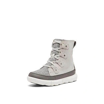 Imagen de Sorel Explorer Joan WP, Botas de Invierno Impermeables, Mujer, Moonstone/Sea Salt Next Joan, 37 EU