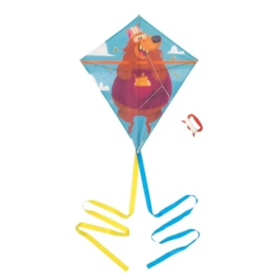 Imagen de Janod Cometa Infantil Applepop Oso Forma Rombo Juego al Aire Libre y de Playa Habilidad Desarrolla la Coordinación A Partir 5 Años, J03362