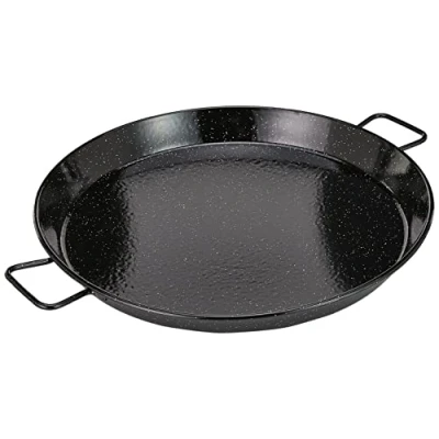 Imagen de Lacor 60151 Paellera Esmaltada 50 cms Negro