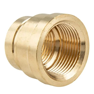 Imagen de Manguito Reduce latón Blank rosca interior 3/4 &quot;x 1/2 pulgadas