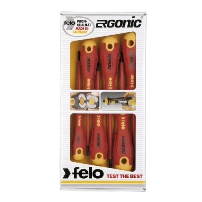 Imagen de Felo 41396198 Jgo DEST ERGONIC VDE 3pcs, Standard, Set de 6 Piezas