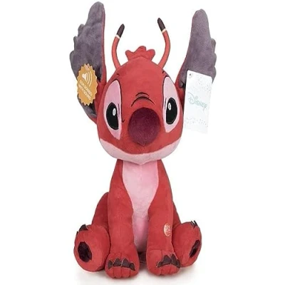 Imagen de Disney Peluche Leroy Stitch Soft Sonido 30cm Does Not Apply Rouge, Multicolor, Talla única (105692)