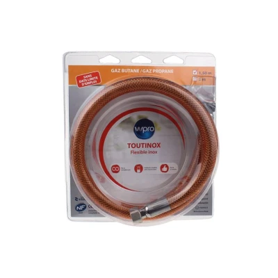 Imagen de Wpro Gas conn. hose butane/propane1.5m 484000000334