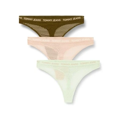 Imagen de Tommy Jeans Braguitas Pack de 3 Mujer con encaje, Multicolor, XL