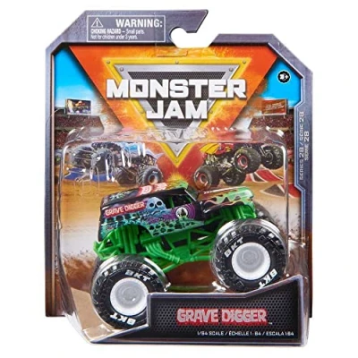 Imagen de Monster Jam 2023 Spin Master 1:64 Diecast Truck Series 28 Legacy Trucks Grave Digger