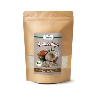 Imagen de Biojoy Chips de Coco deshidratado Ecológico (250 g), sin azúcar añadido y tostar