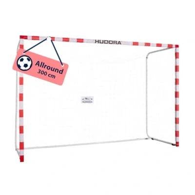 Imagen de HUDORA Portería de fútbol Allround 300 para niños y Adultos Resistente Estable Tablero GOL Balonmano Actividades recreativas Entrenamiento al Aire Libre.