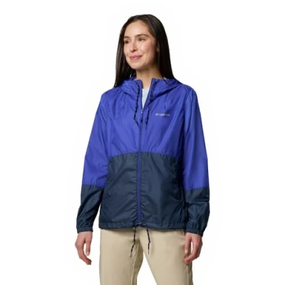 Imagen de Columbia Flash FORWARD Cortaviento, Mujer, Talla: XL, Clematis blue/collegiate navy