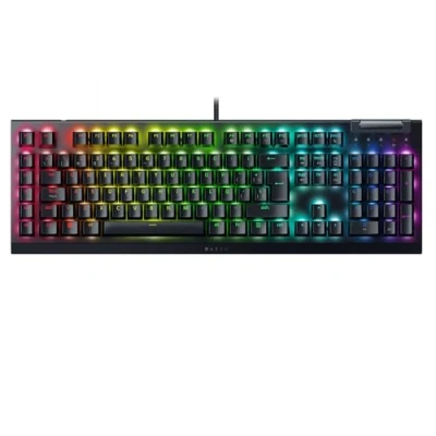 Imagen de Teclado gaming Razer Blackwindow V4 X, USB, teclas iluminadas RGB, 6 macro, Negro