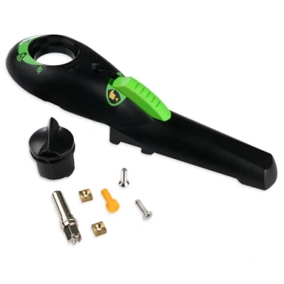 Imagen de ANAKEL HOME Repuesto Mango Superior para Olla Fagor Completo Compatible con Rapid Express 99 Metrica 6mm, Incluye Chimenea Tuercas Válvula de Presión, Pulsador Verde