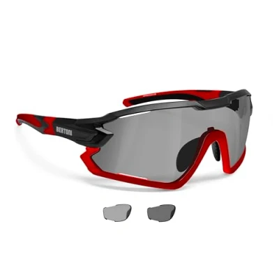 Imagen de BERTONI Gafas Ciclismo Running MTB Esquí Tennis Padel Polarizadas Fotocromaticas mod. Quasar