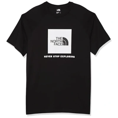 Imagen de The North Face Raglan Redbox TEE Camiseta estampada, Hombre, Talla: Medium, Black