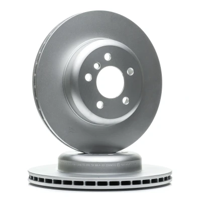 Imagen de MEYLE 383 523 1003/PD Disco de freno Eje trasero 345 24 5 120 ventilado revestido láminas zinc altamente carbonizado con tornillos PD Quality