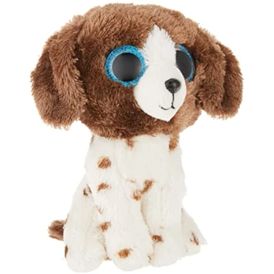 Imagen de Ty UK Ltd Muddles Brown &amp; White Dog Beanie Boo Peluche, Multicolor (36249)