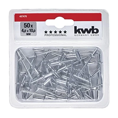 Imagen de Einhell 49407470 Pack de 50 remaches 4,0 x 10 mm