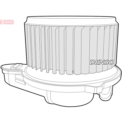Imagen de DENSO DEA02006 Ventilador de Calefacción para vehíc. con volante a la izquierda