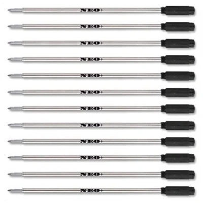 Imagen de Recambios para bolígrafo, compatibles con 8513 Cross, color 12 x BLACK INK