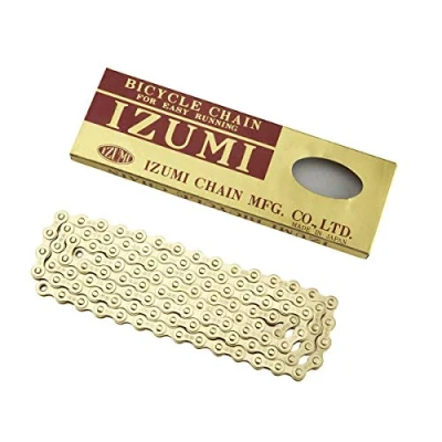 Imagen de Izumi Standard Track/Fixed Gold Cadena Fija estándar de 1/8 x 1/2 (116 eslabones), Unisex, Dorado, Talla única