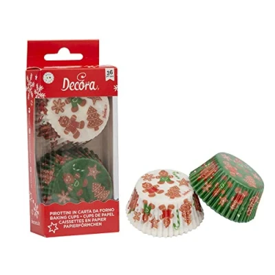 Imagen de DECORA 0339874 CF 36 moldes GINGERBREAD FAMILY 50 x 32 mm