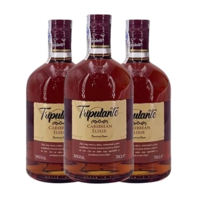 Imagen de Ron Tripulante 70 cl (Caja de 3 Botellas cl)