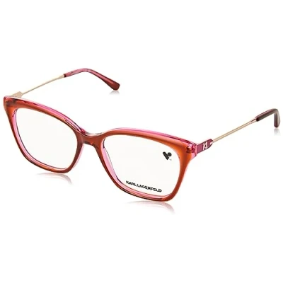Imagen de KARL LAGERFELD KL6108 Gafas, Brown/Rose, 54/17/140 para Mujer