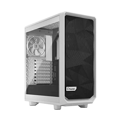 Imagen de Fractal Design Meshify 2 Compact Lite White TG Clear