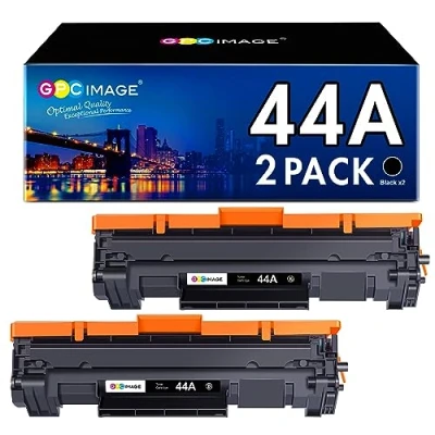 Imagen de GPC Image 44A Cartucho de tóner Negro Compatible para HP CF244A Laserjet Pro MFP M28w M15w Toner M15a M28a (2 Pack, Negro)