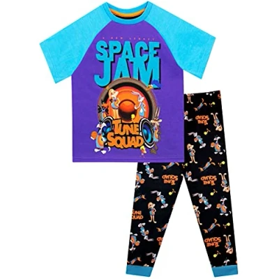 Imagen de SPACE JAM Pijamas para Niños Bugs Bunny Multicolor 10 11 Años