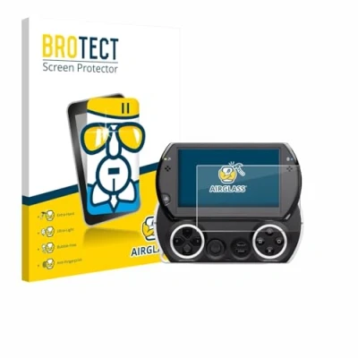 Imagen de BROTECT Protector Pantalla Cristal para Sony PSP Go Vidrio [Dureza 9H, Anti Arañazos]