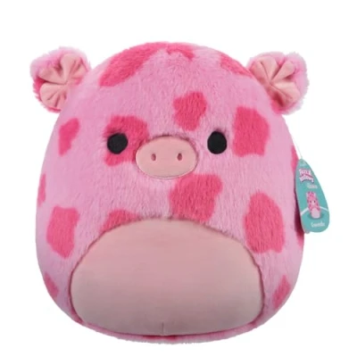 Imagen de Squishmallows FuzzAMallows Peluche Gwendle el Cerdo 30 cm Raro Exclusivo Original 2025