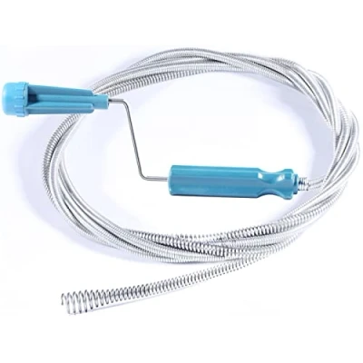 Imagen de Alambre Desatascador Tuberias Profesional 3 Metros Fregadero WC Cable Espiral Manual Ideal