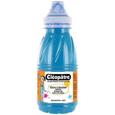 Imagen de Cleopatre EAD250 19 Tinta de dibujo Frasco 250 ml Turquesa