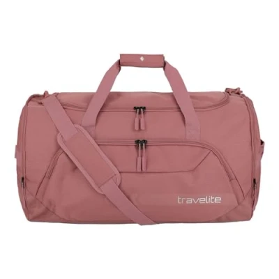 Imagen de travelite Bolsa de Viaje Grande Talla L, Serie Equipaje Kick Off: práctica para Vacaciones y Deportes, 60 cm, 73 litros, Rosa, L (60 cm/73 litros)