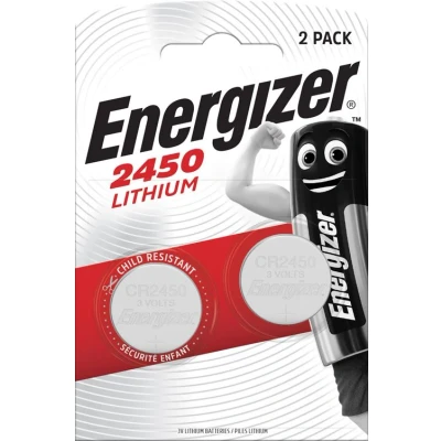 Imagen de Energizer 10 lotes de 2 pilas botón litio CR 2450