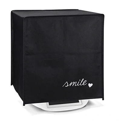 Imagen de kwmobile Funda compatible con Thermomix TM5 / TM6 Cubierta protectora antipolvo para robot de cocina Smile