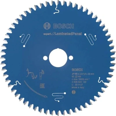 Imagen de Bosch Profesional 2608644130 Disco de sierra circular CSB Expert LaminatedPanel: 190x30x60D