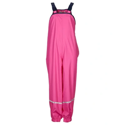 Imagen de Playshoes Pantalones impermeables para niños, Talla: 74, Pink
