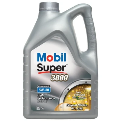 Imagen de Mobil Super 3000 Formula P 0W 30 5L Aceite de motor 153779 PEUGEOT: 206 Hatchback, 207 307 CITROËN: Xsara Picasso