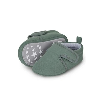 Imagen de Sterntaler Zapato de Gateo, Mocasín Plano Bebé Niños, Verde Oscuro, 18 EU