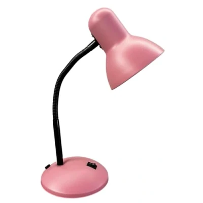 Imagen de BEL AIR HOME Lámpara de Escritorio PISA Flexo para Mesa Trabajo o Mesita Noche Metal Interruptor ON/OFF 1xE27 (BOMBILLA NO INCLUIDA) (ROSA)
