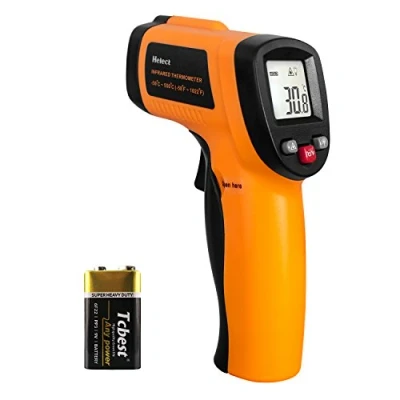 Imagen de Helect (No para Humanos) Termómetro Infrarrojo Digital Láser Sin Contacto, Pistola de Temperatura 50℃ a 550℃ con pantalla LCD